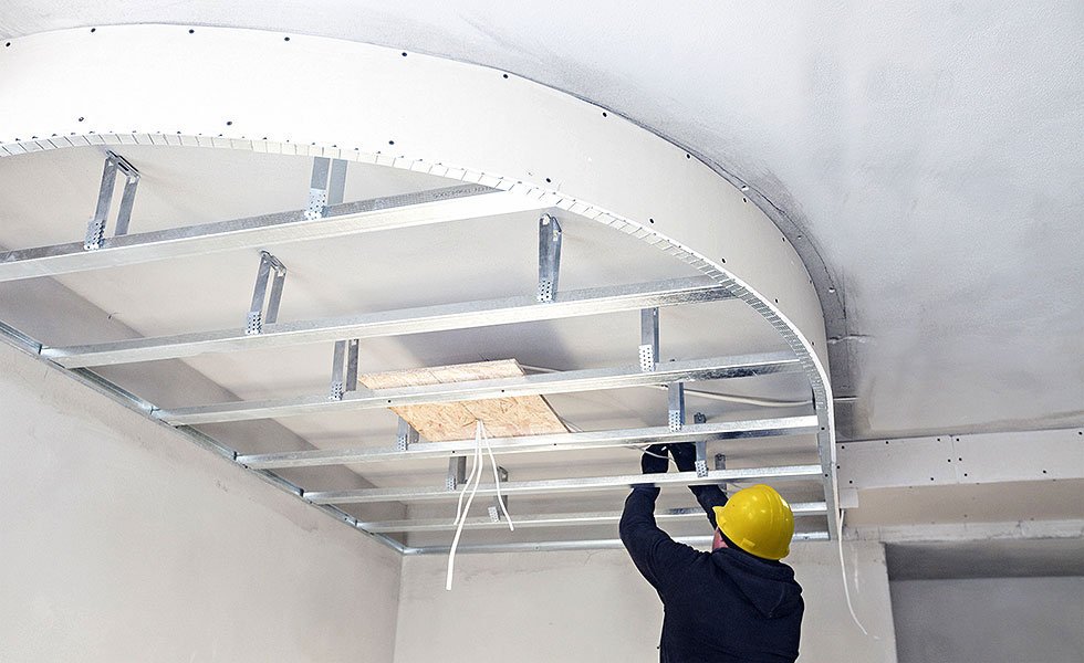 Trockenbau – Deckenkonstruktion